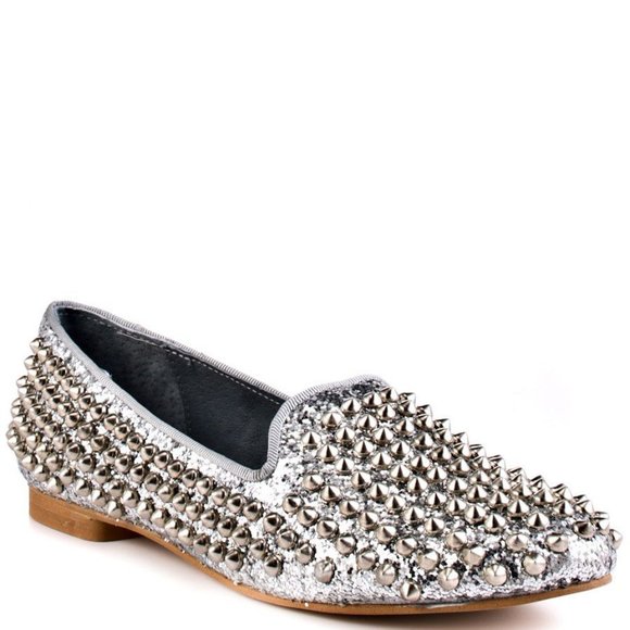 Steve Madden 'Studdly' Glitter Loafers (Sz. 9.5M) - Picture 1 of 7